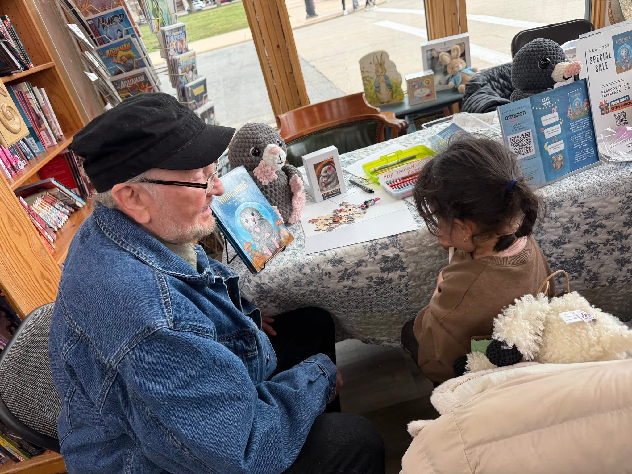 Book Garden author event