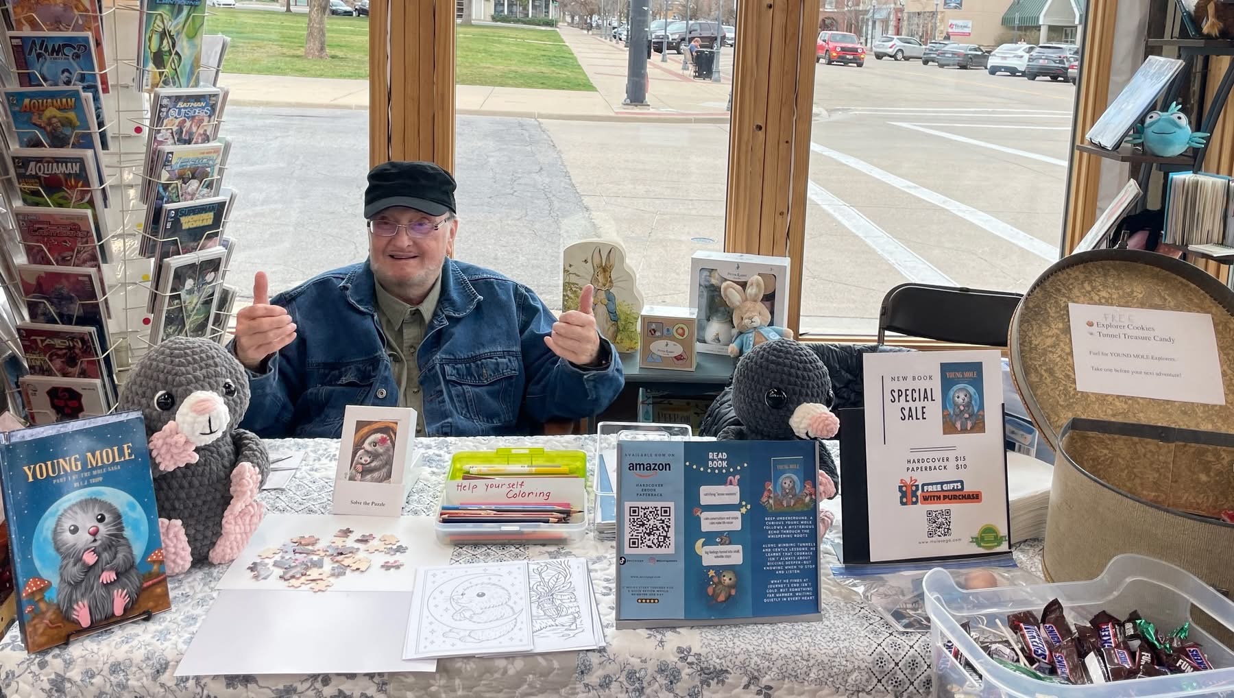 Book Garden author event