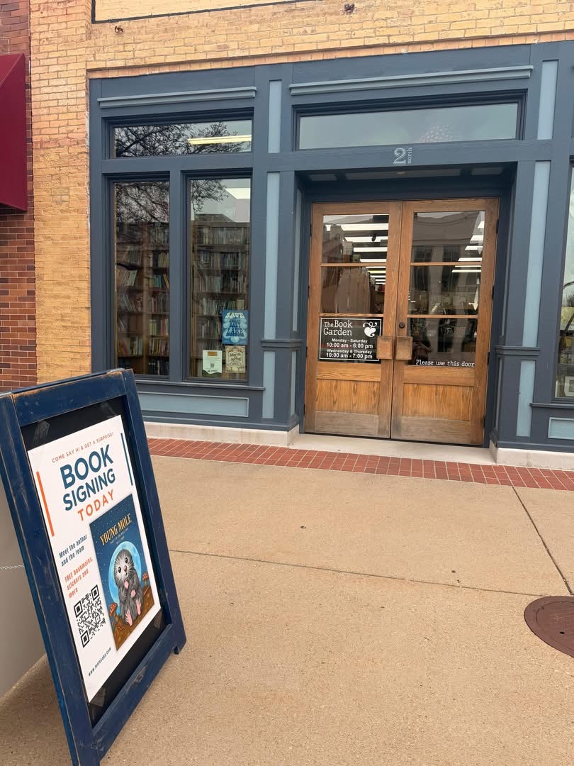 Book Garden author event