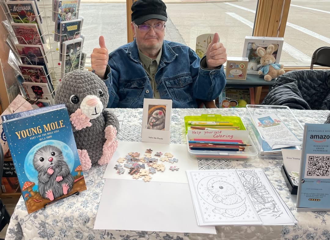 Book Garden author event