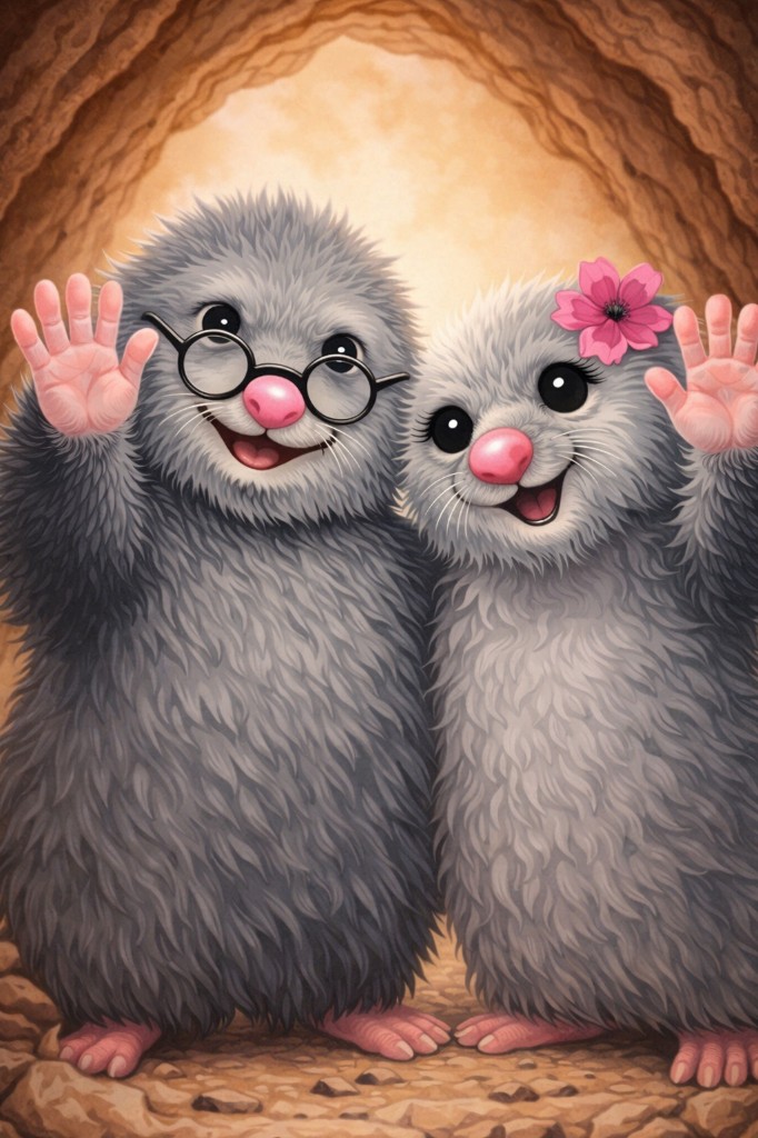 Mother and Father Mole